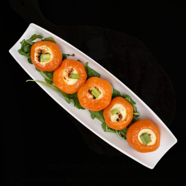 Stuffed Peppadew Peppers.